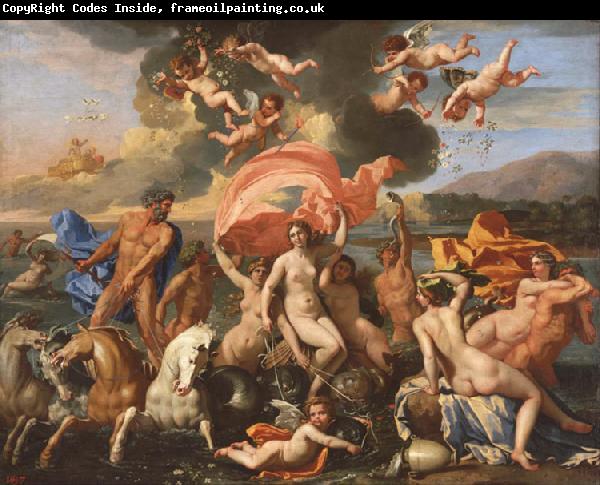 Nicolas Poussin Triumph of Neptune and Amphitrite (mk08)
